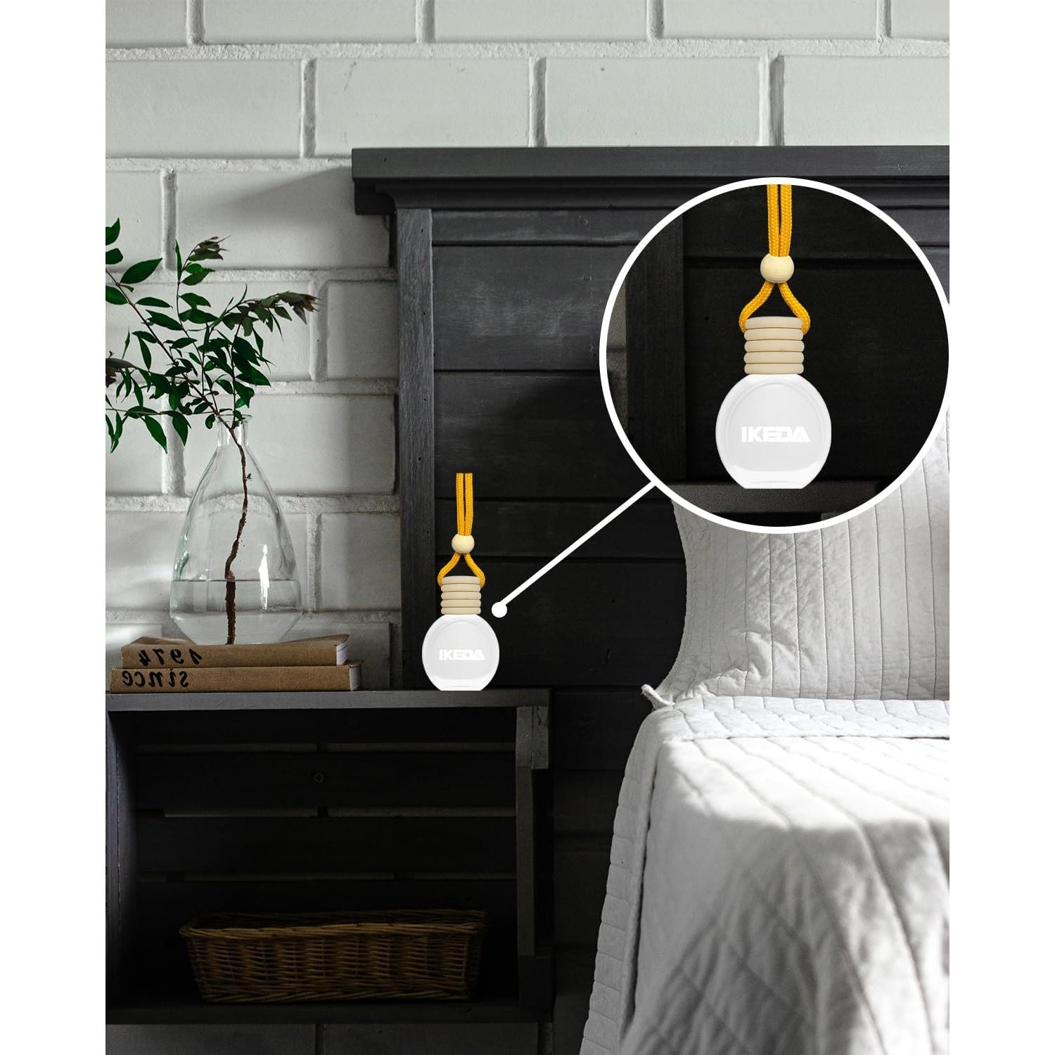 Ambientador de Auto Ikeda Coco Colgante 90g - Fragancia Duradera