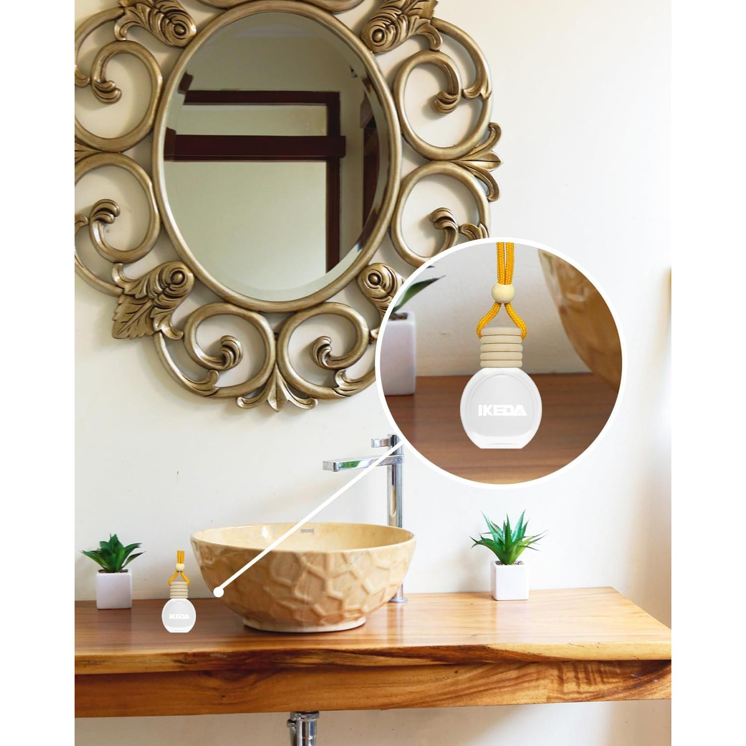 Ambientador de Auto Ikeda Coco Colgante 90g - Fragancia Duradera