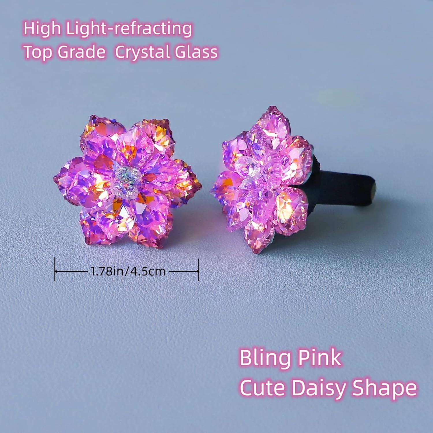 Clips de Ventilación Ambientadores de Coche LEFERS Rosa 2 Pzas