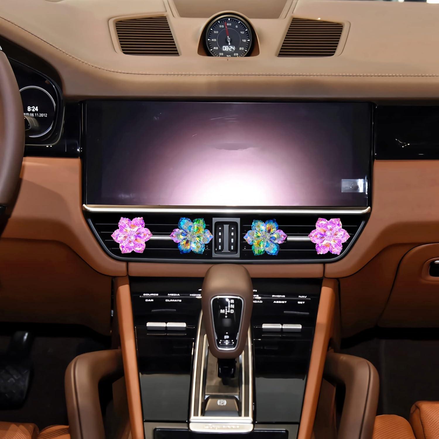 Clips de Ventilación Ambientadores de Coche LEFERS Rosa 2 Pzas