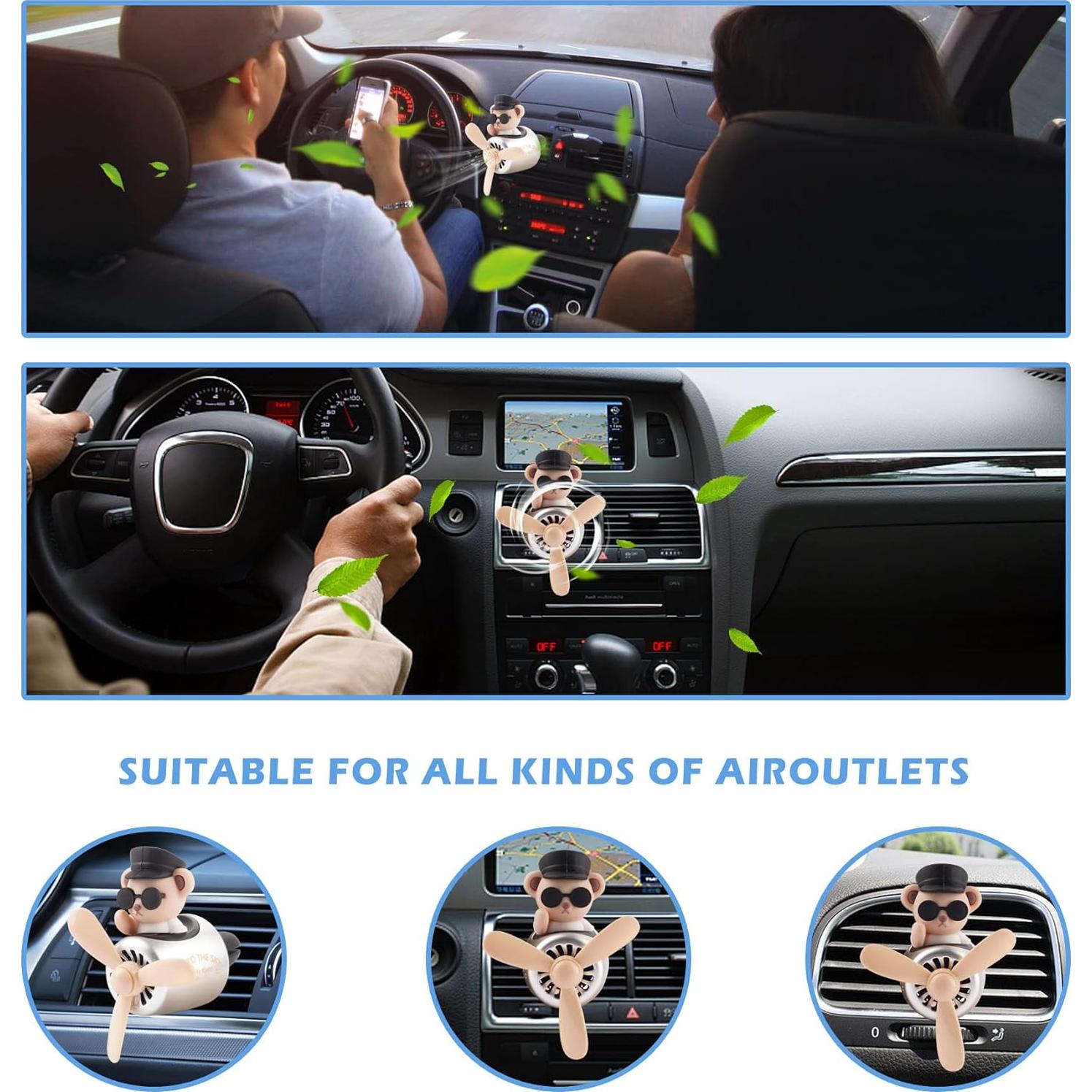 Recargas Ambientadores de Auto Jimtyee 10 Pcs Jazmín