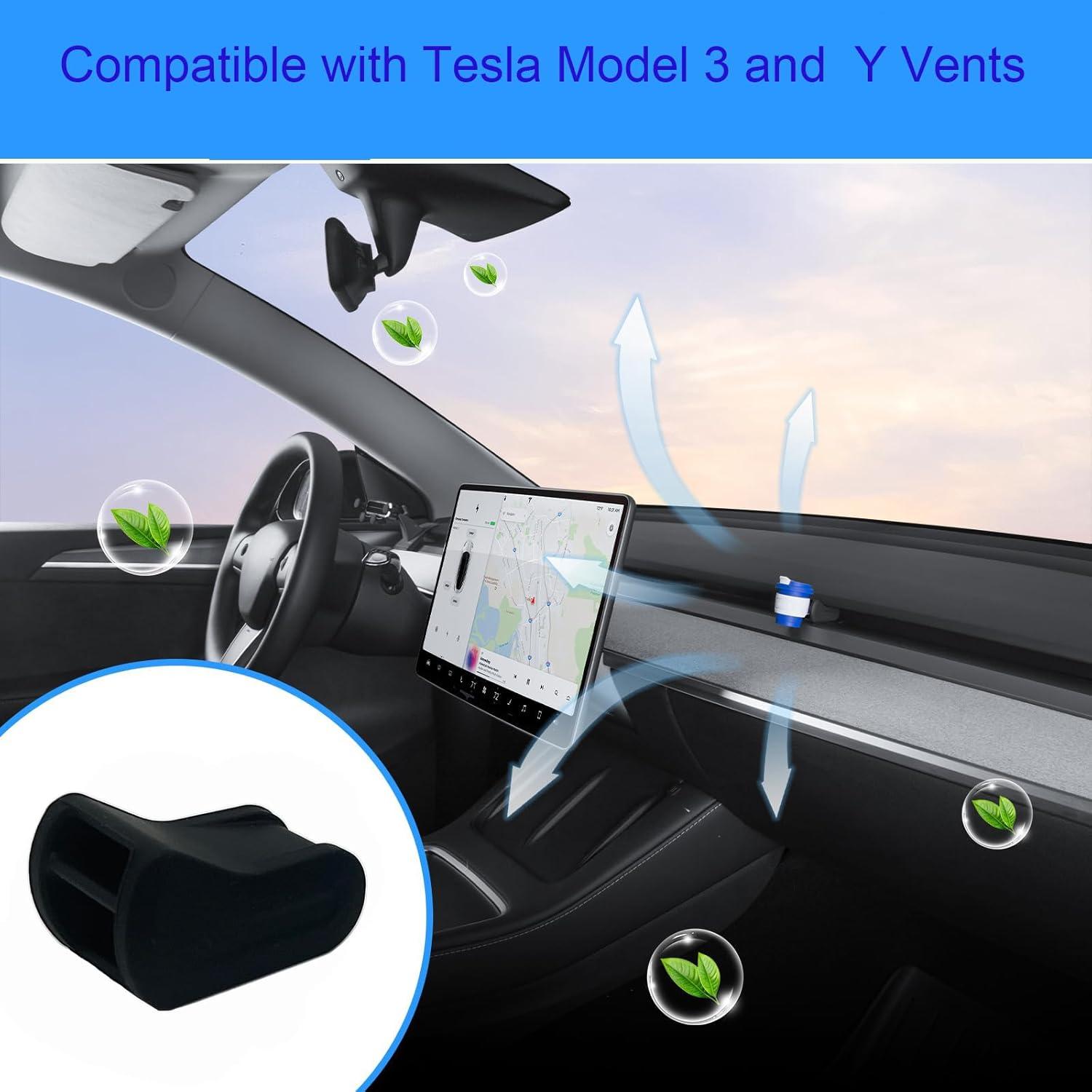 Adaptador de Ambientador de Aire Silicona para Tesla Model 3/Y