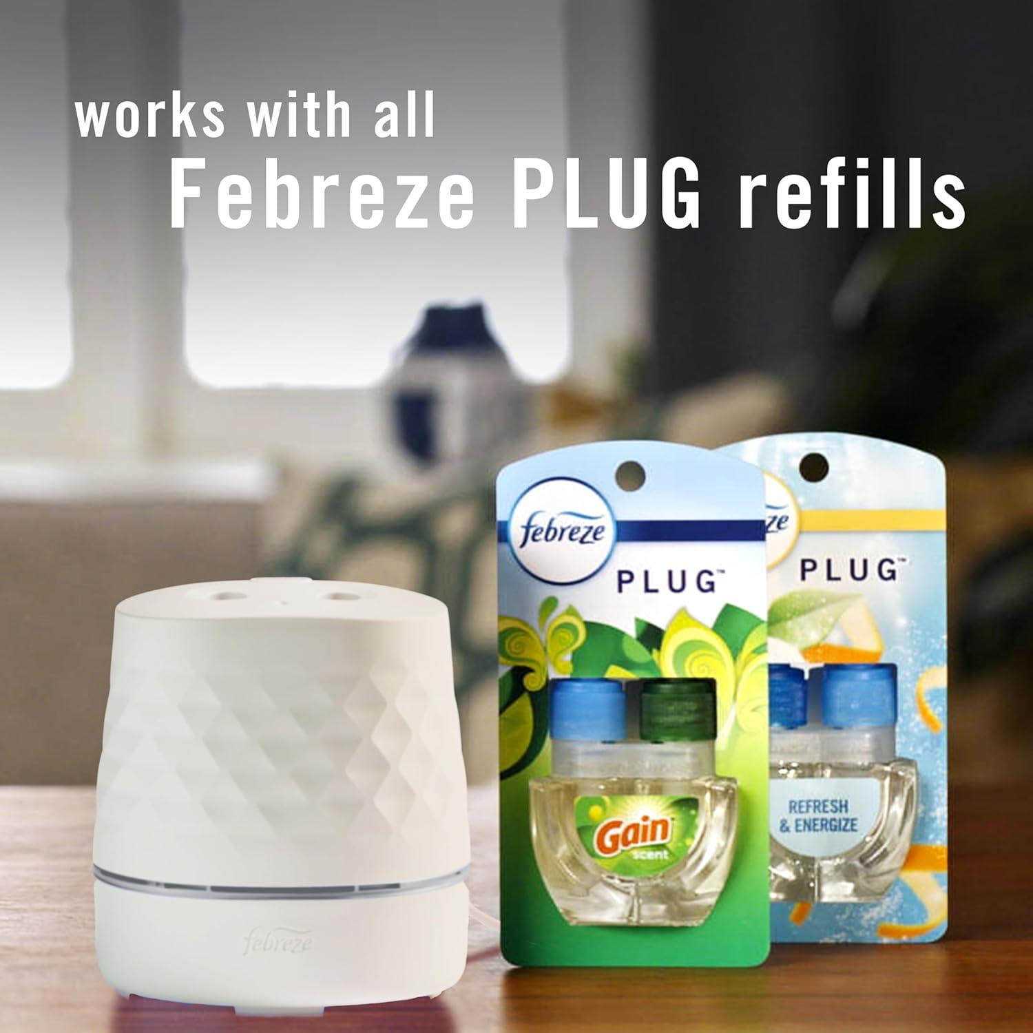 Kit de inicio Febreze Plug con 2 recargas Gain Original