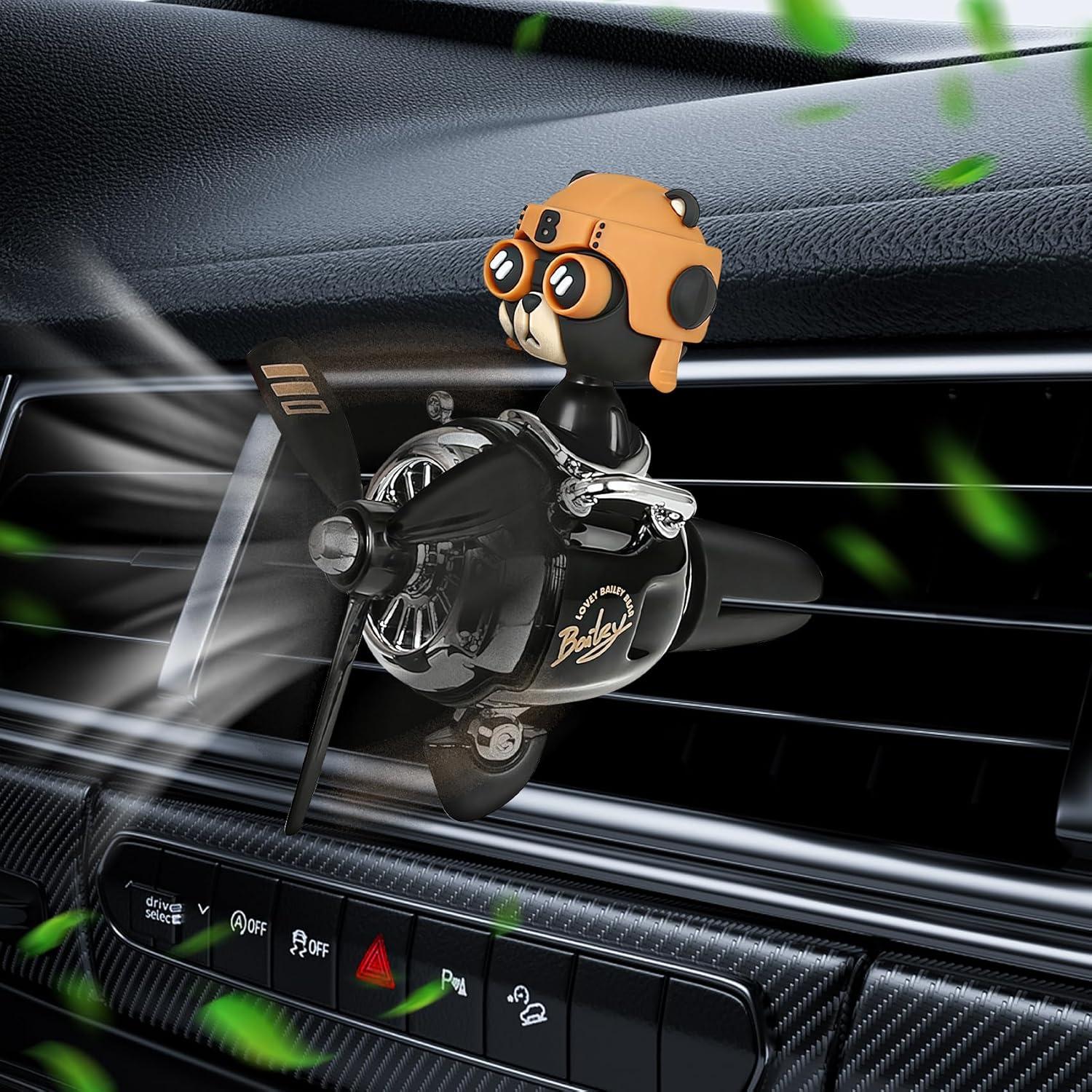 Ambientador de Coche Bear Pilot ROOCHKD - Oso de Peluche 8.6cm