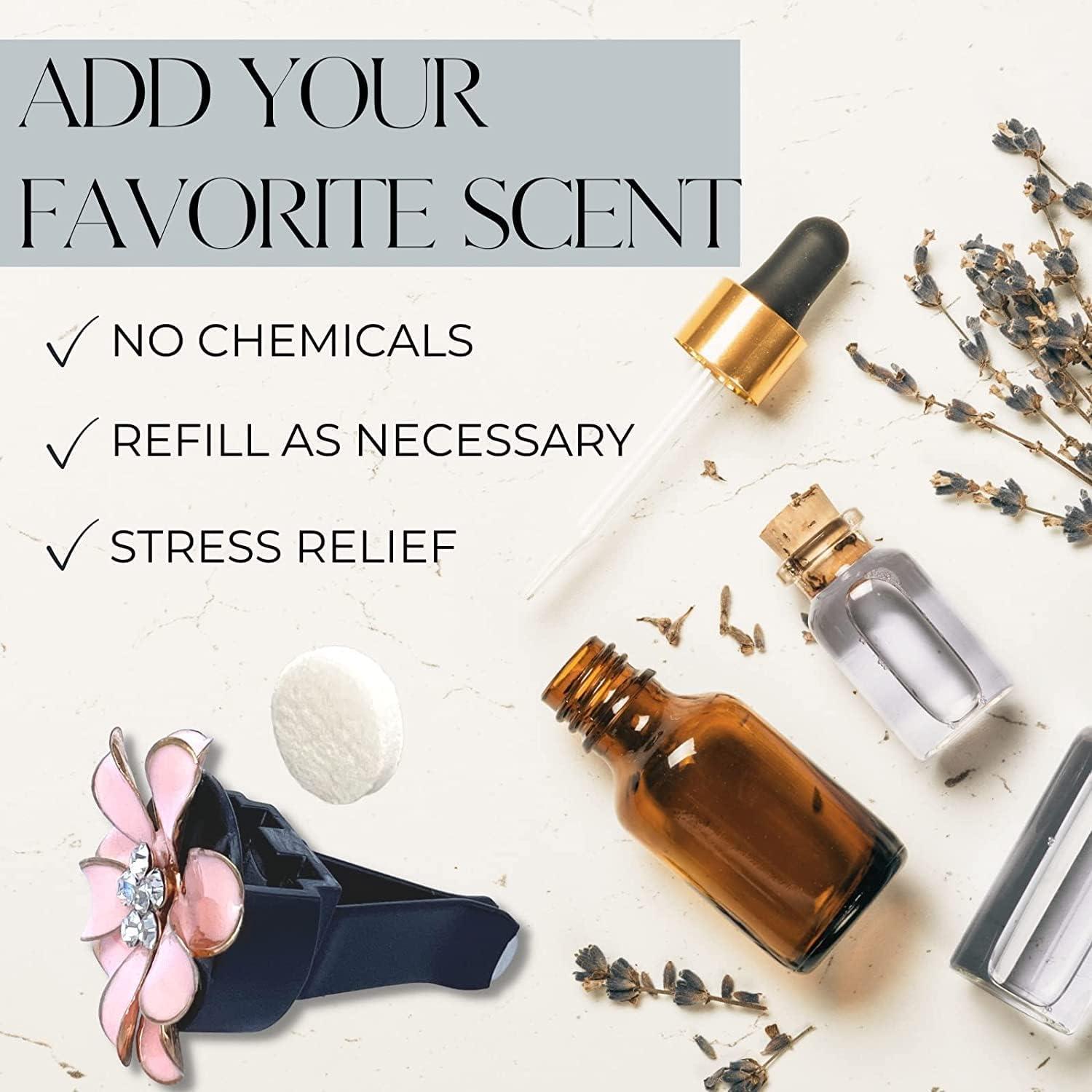 30 Almohadillas de Recarga para Clips de Ventilación Nadiho 16mm