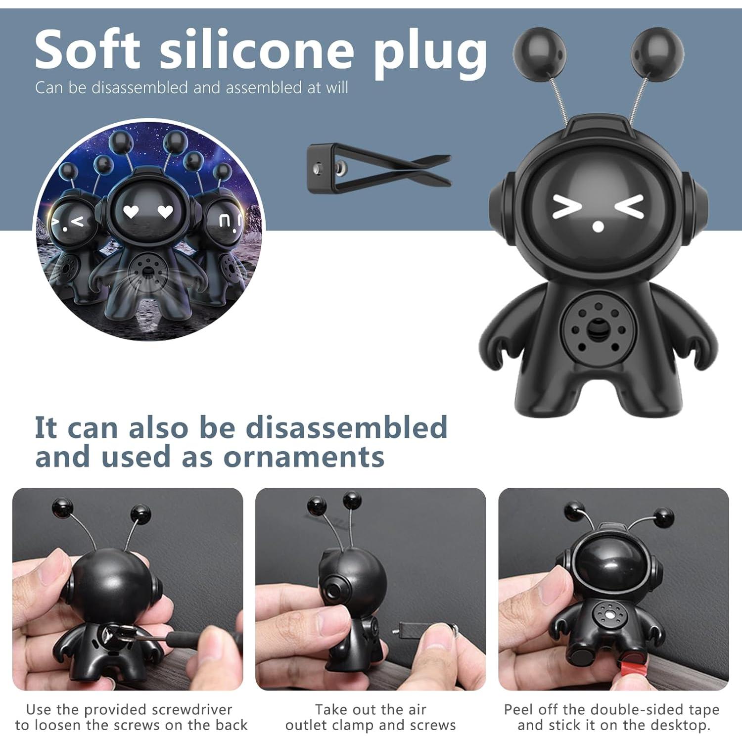 Ambientador de Auto Astronauta Alittlebylife - Clip Ventilación