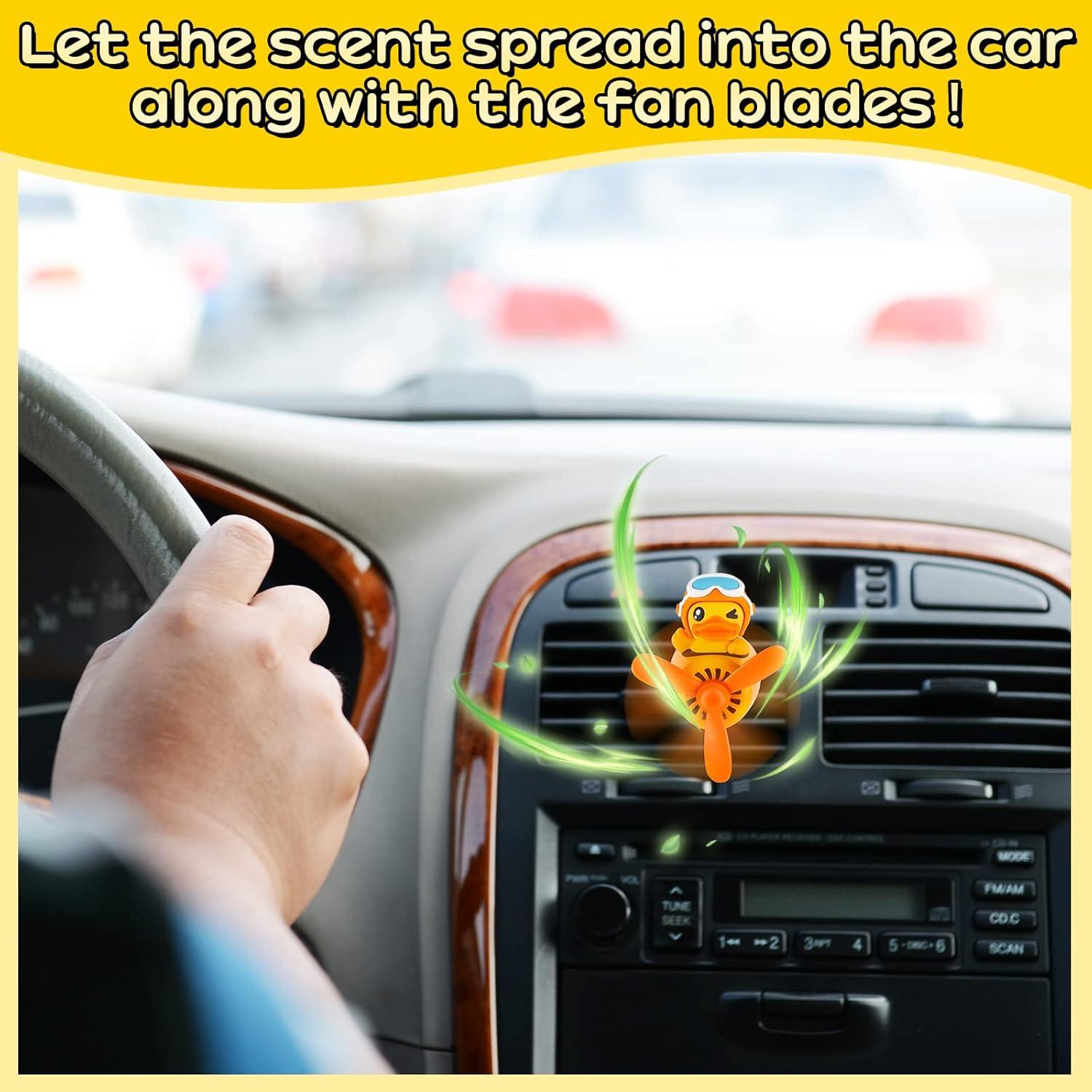 Ambientador de coche Tallew pato hélix rotativo 62x60mm