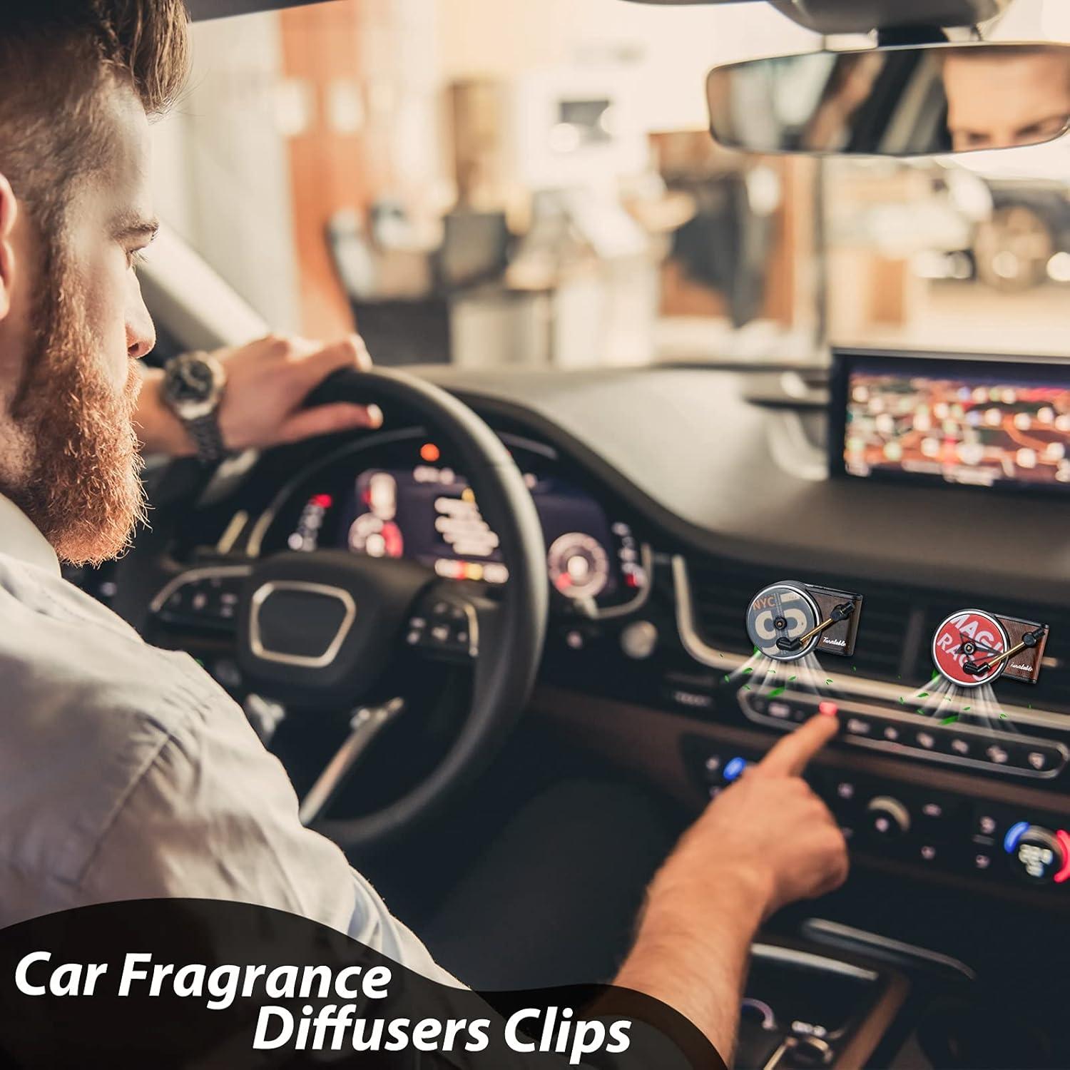 Ambientador de Aire para Coche Frienda Tocadiscos Retro 3 Piezas