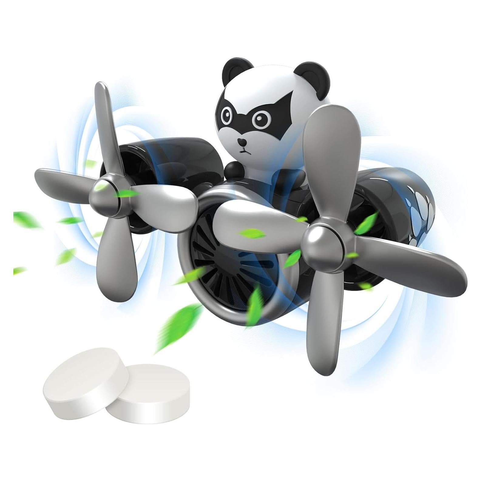 Ambientador de Aire para Coche LISTOCASA Panda 11.5cm