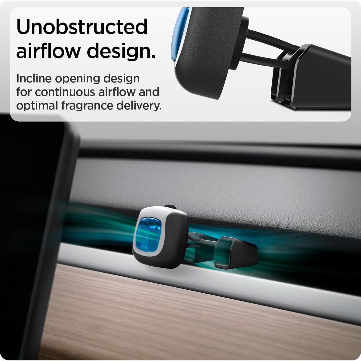 Adaptador Ambientador Spigen para Tesla Model 3 y Y 2023-2024 - 2 Piezas