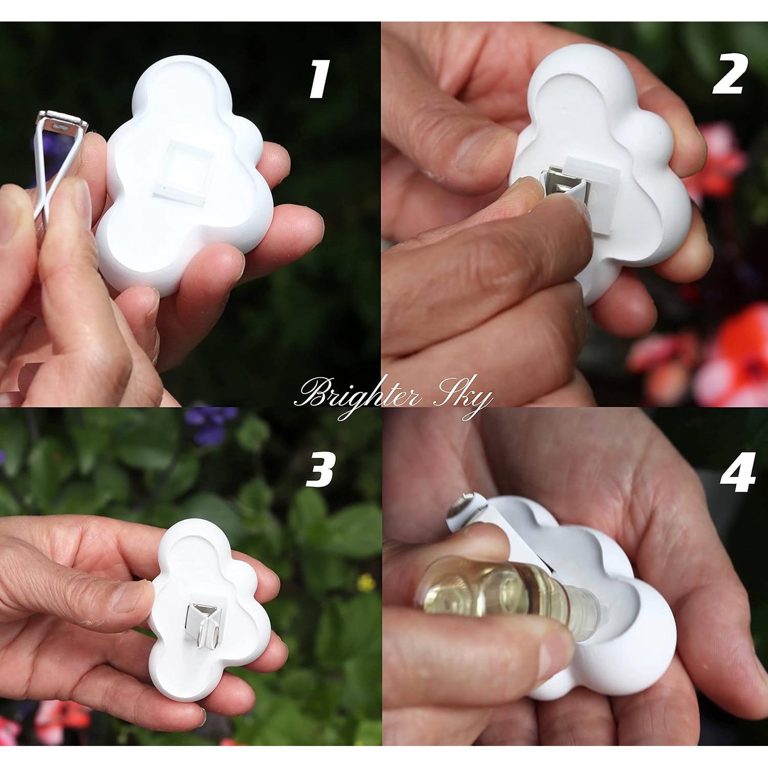 Ambientador de coche Brighter Sky Nube Vainilla Francesa 130g