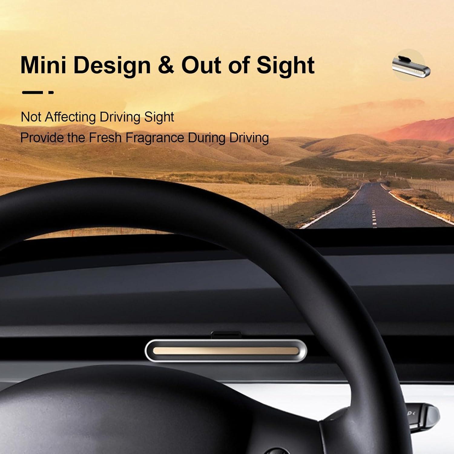 Ambientador de Coche COSLAKE para Tesla Model Y/3, Set 6 Varitas