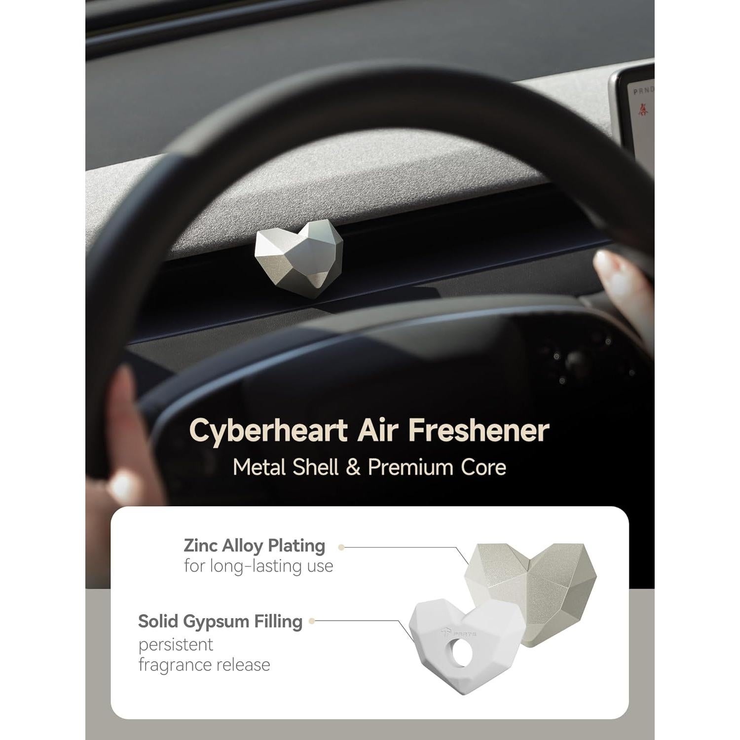 Ambientador TPARTS para Tesla Model 3/Y - Difusor Cyberheart Bosque Misterioso