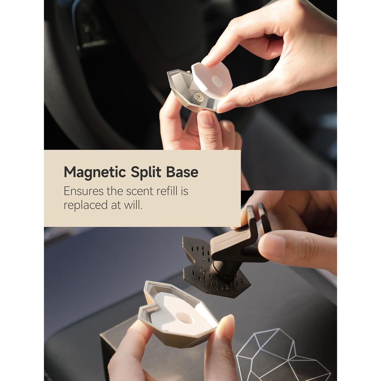 Ambientador TPARTS para Tesla Model 3/Y - Difusor Cyberheart Bosque Misterioso