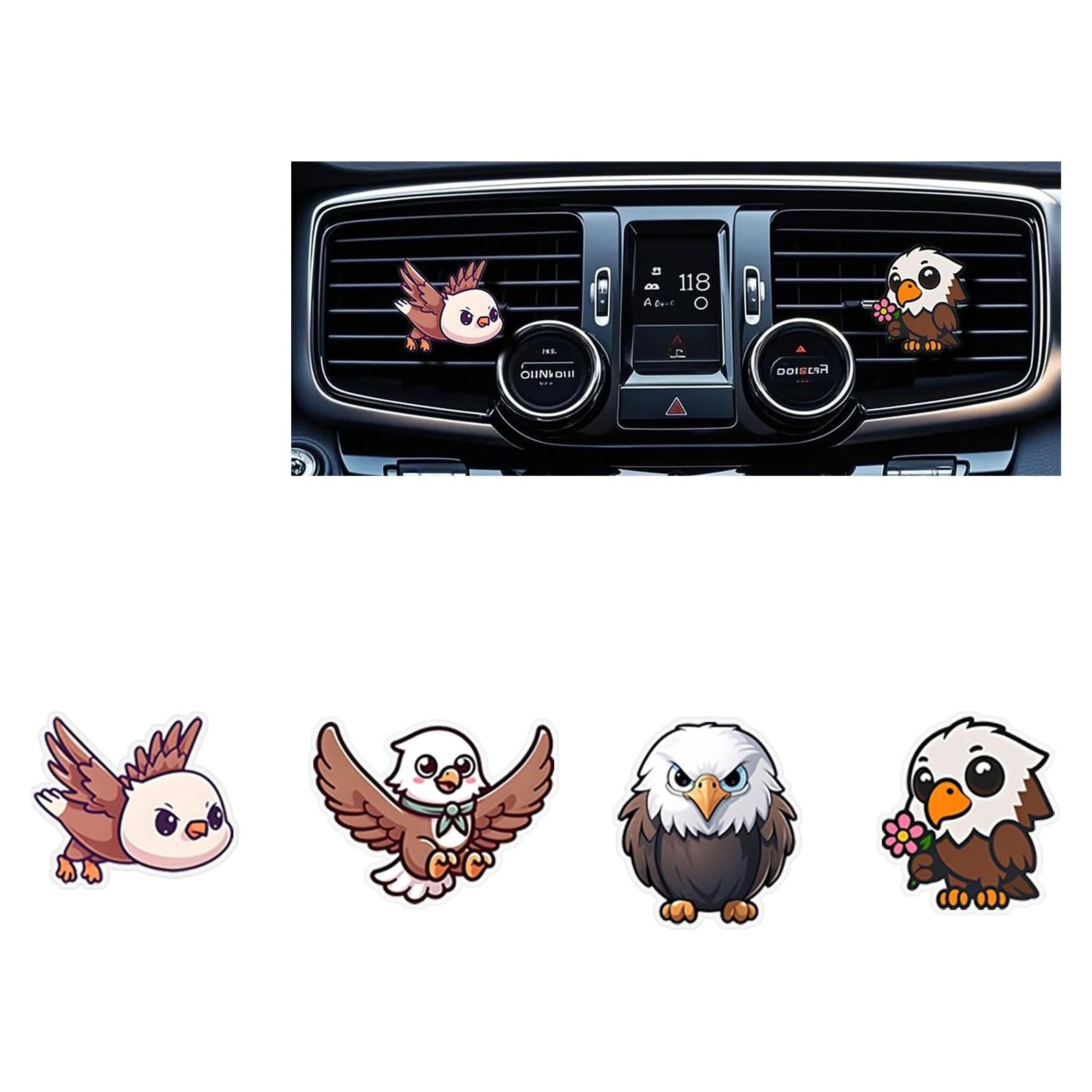 Clip Ambientador de Auto Cinpudo Águila Calva - Decoración