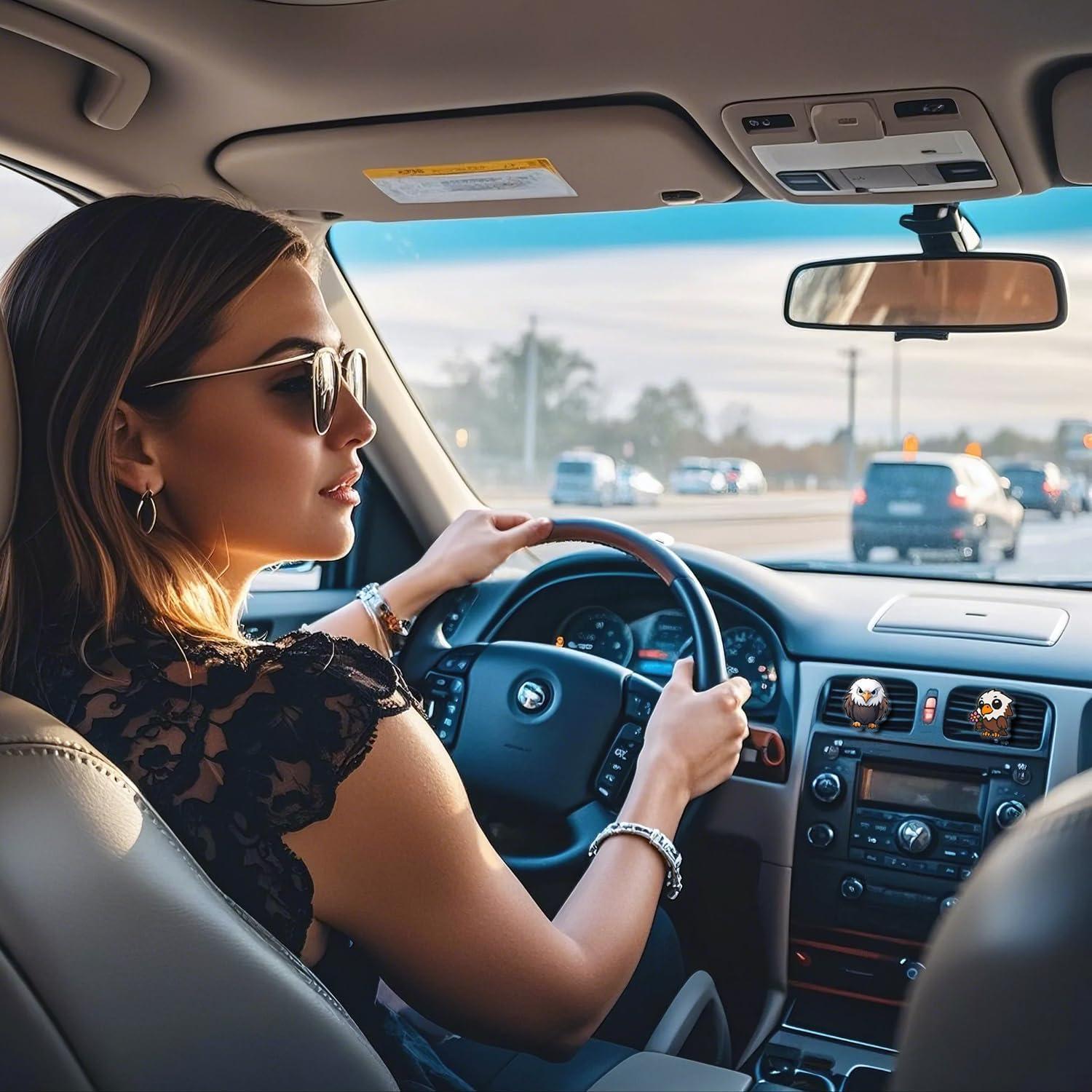 Clip Ambientador de Auto Cinpudo Águila Calva - Decoración