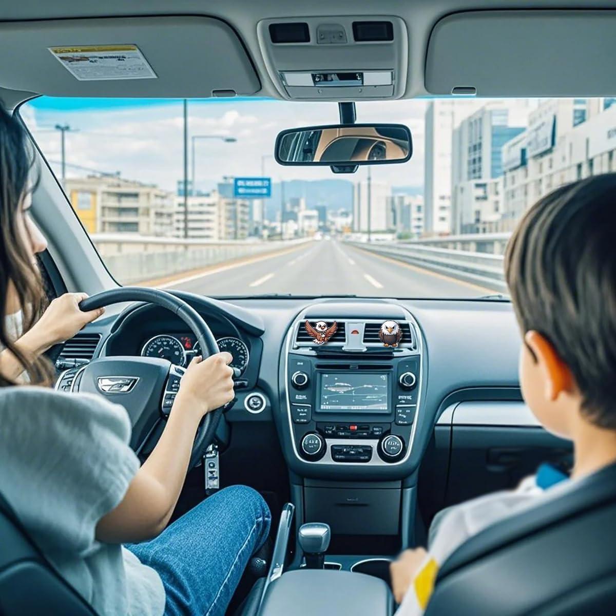 Clip Ambientador de Auto Cinpudo Águila Calva - Decoración