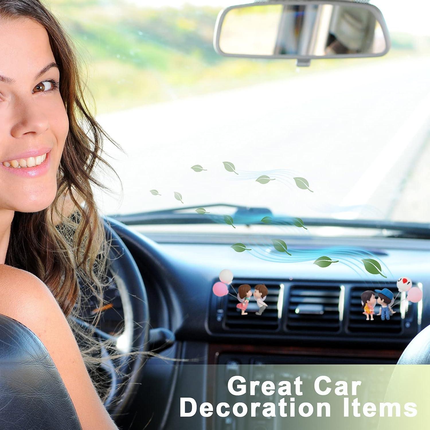 Clips Difusores de Aire para Auto Frienda - 4 Piezas Lindo Diseño