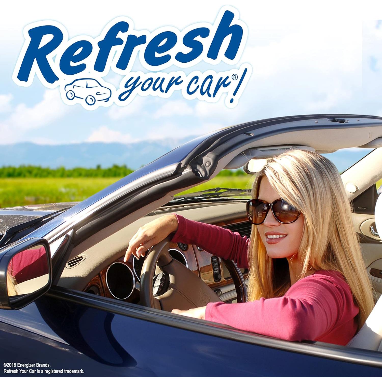 Ambientador de Auto Refresh Your Car, Frutas Mixtas, Set de 4