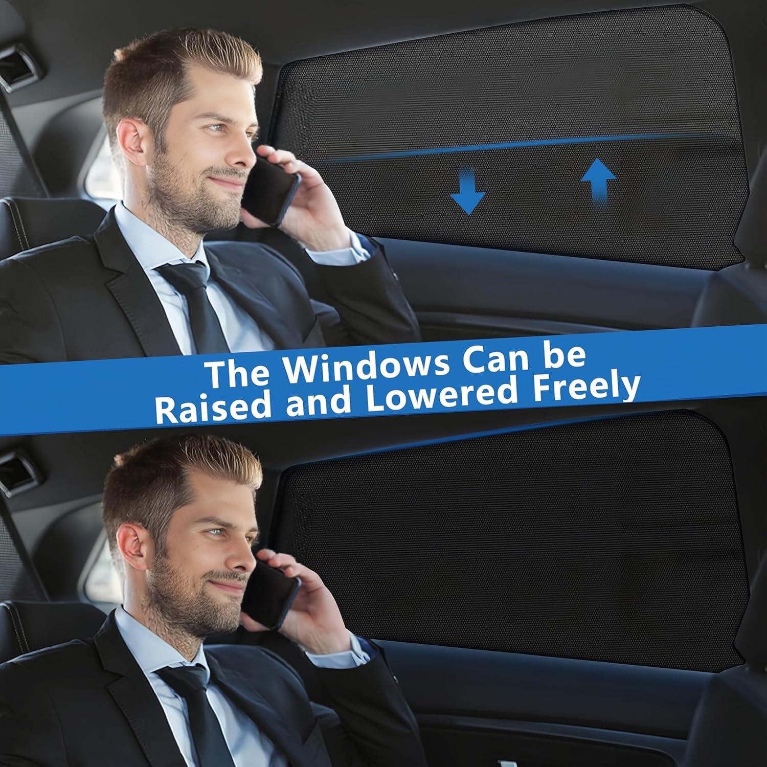 Cubierta de Sombra Beicarin para Ventana Trasera Auto M