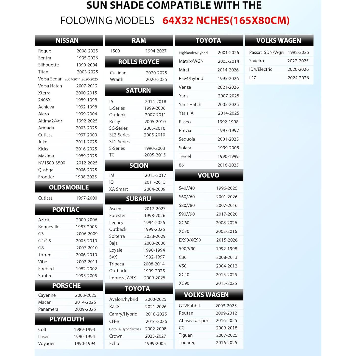 Sombra de Sol Plegable Vepagoo para Parabrisas 165x80 cm Plata