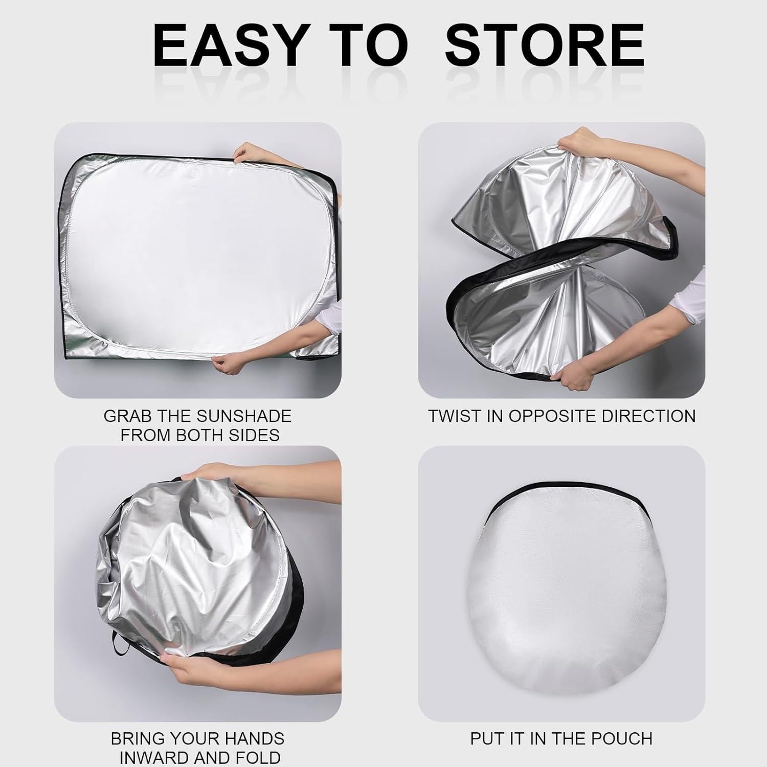 Protector Solar Parabrisas Tesla Modelo 3/Y 2016-2025 - Plegable UV