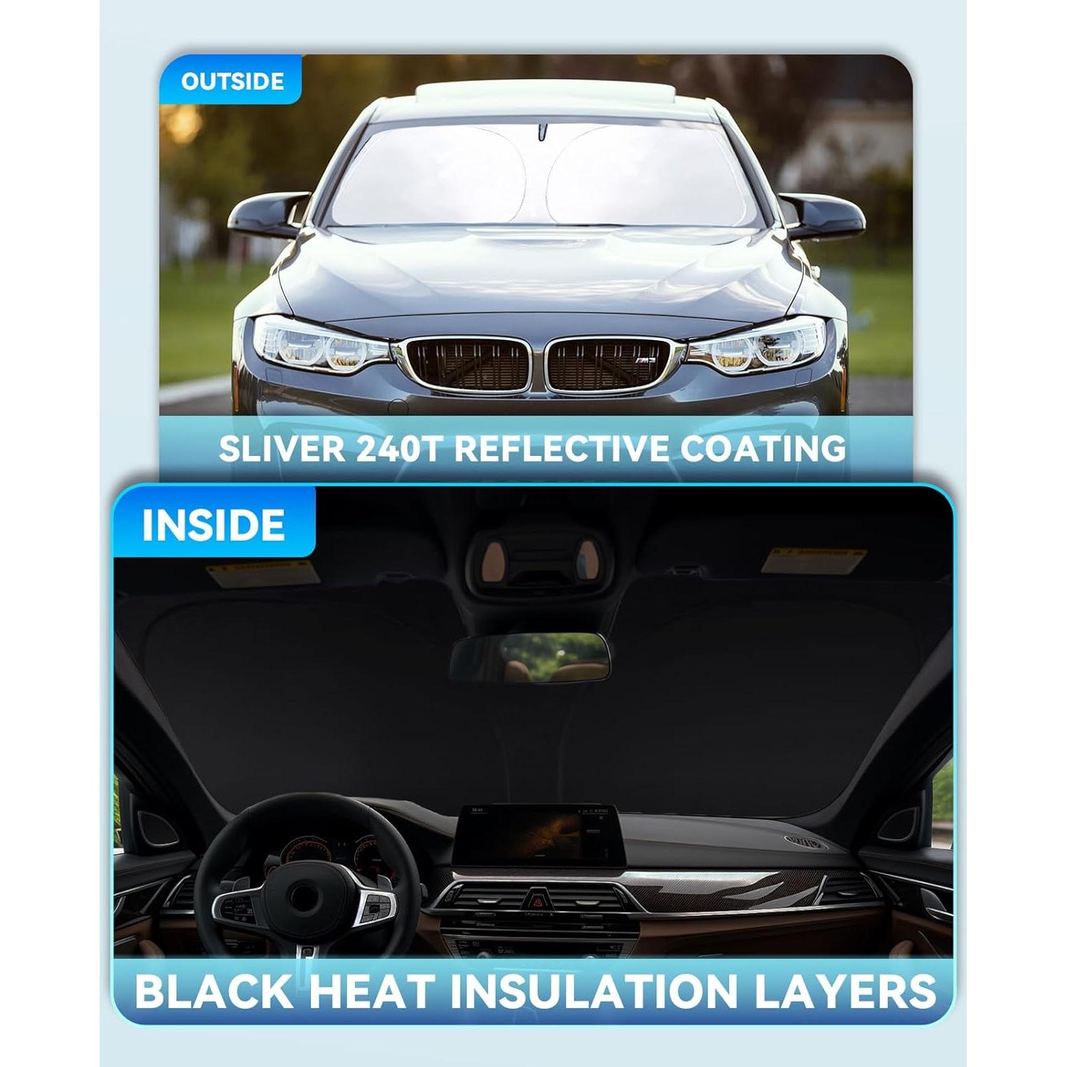 Protector Solar Parabrisas SLOGENTO para Ford Super Duty 2017-2025