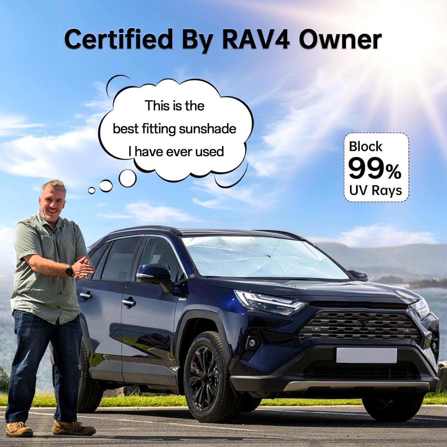 Sombrilla para Parabrisas Toyota RAV4 2013-2025 Bocvam