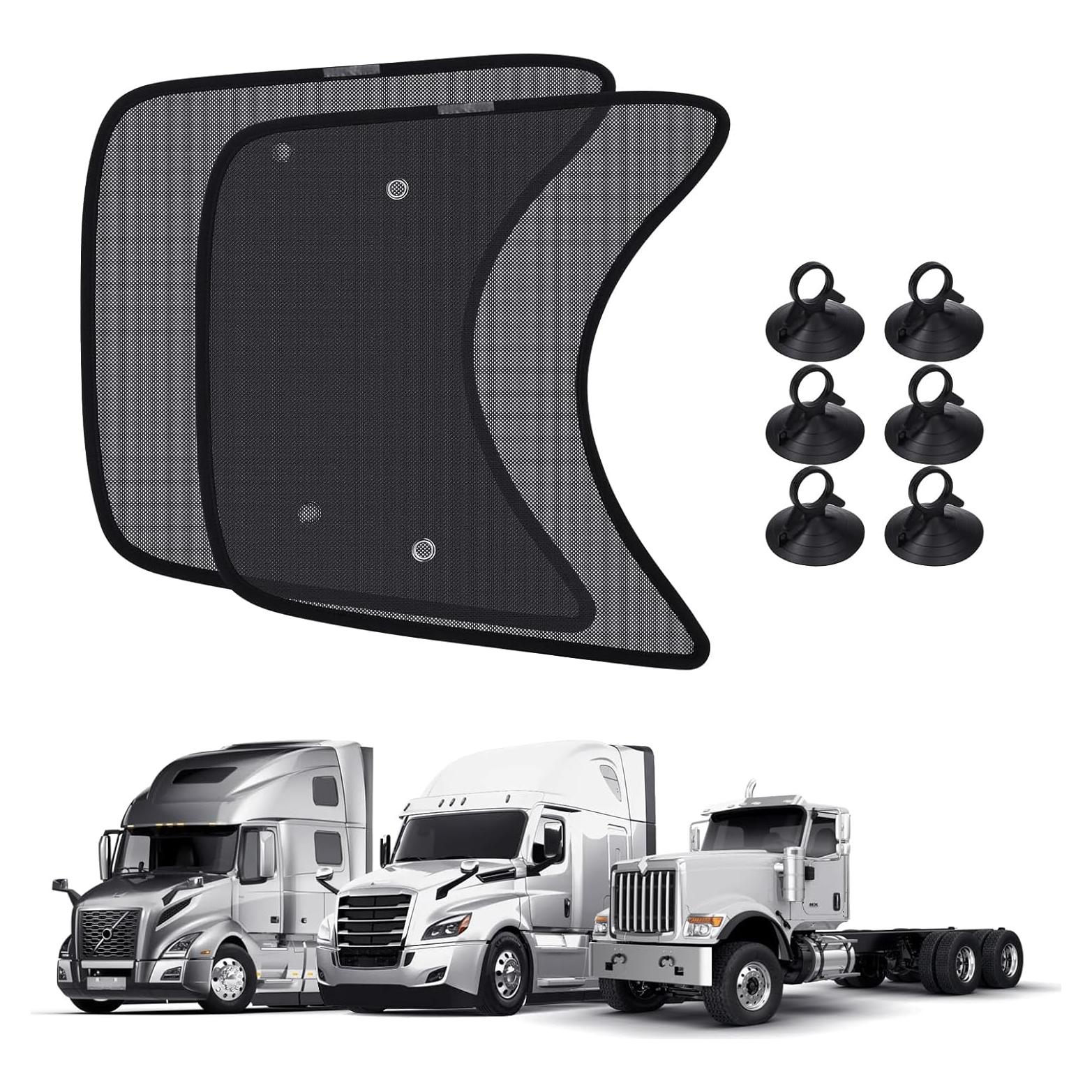 Cortina Solar KUST 2PCS para Ventana Lateral de Camión 60x55 cm