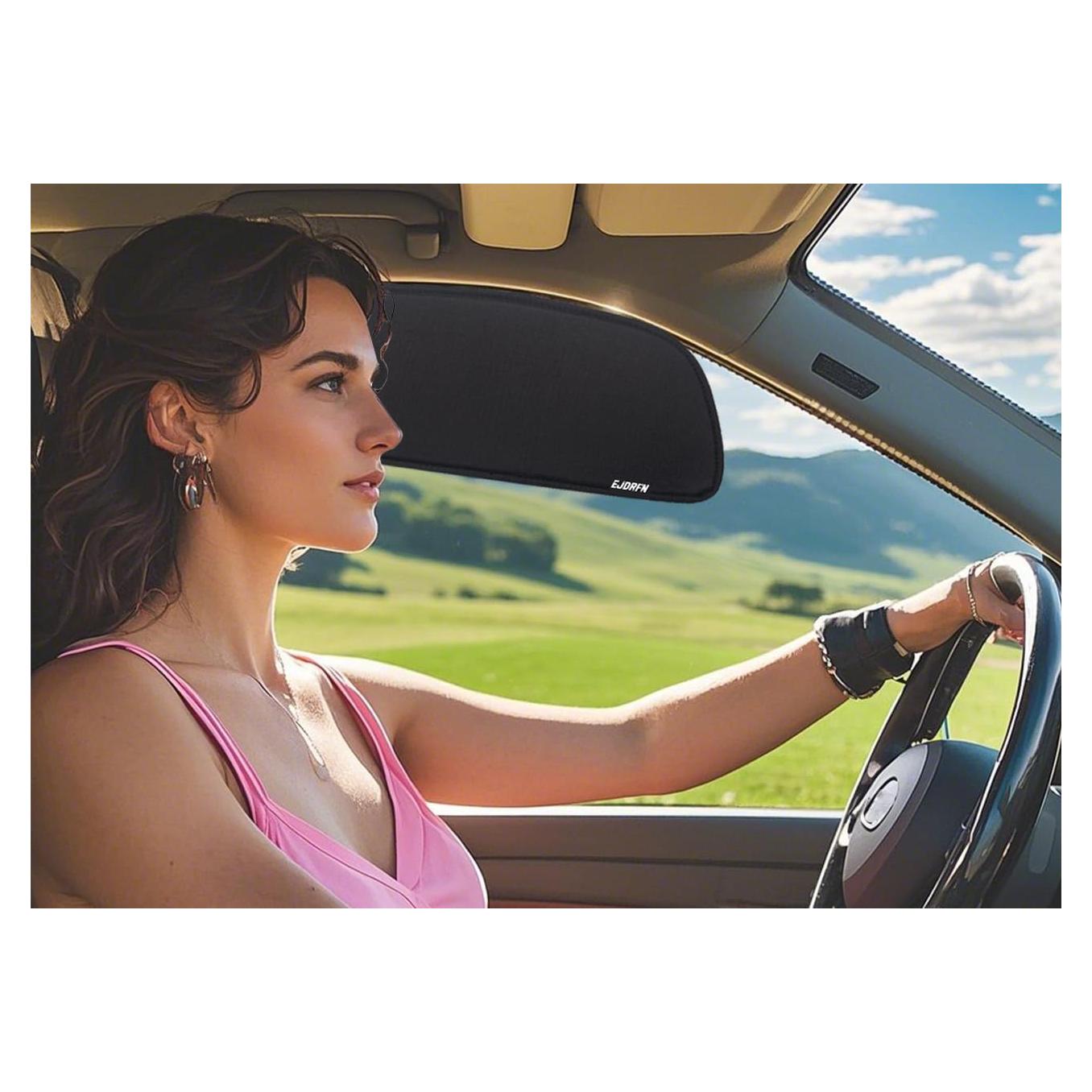 Protector Solar para Ventanas Laterales de Auto EJDRFN 2 Pcs