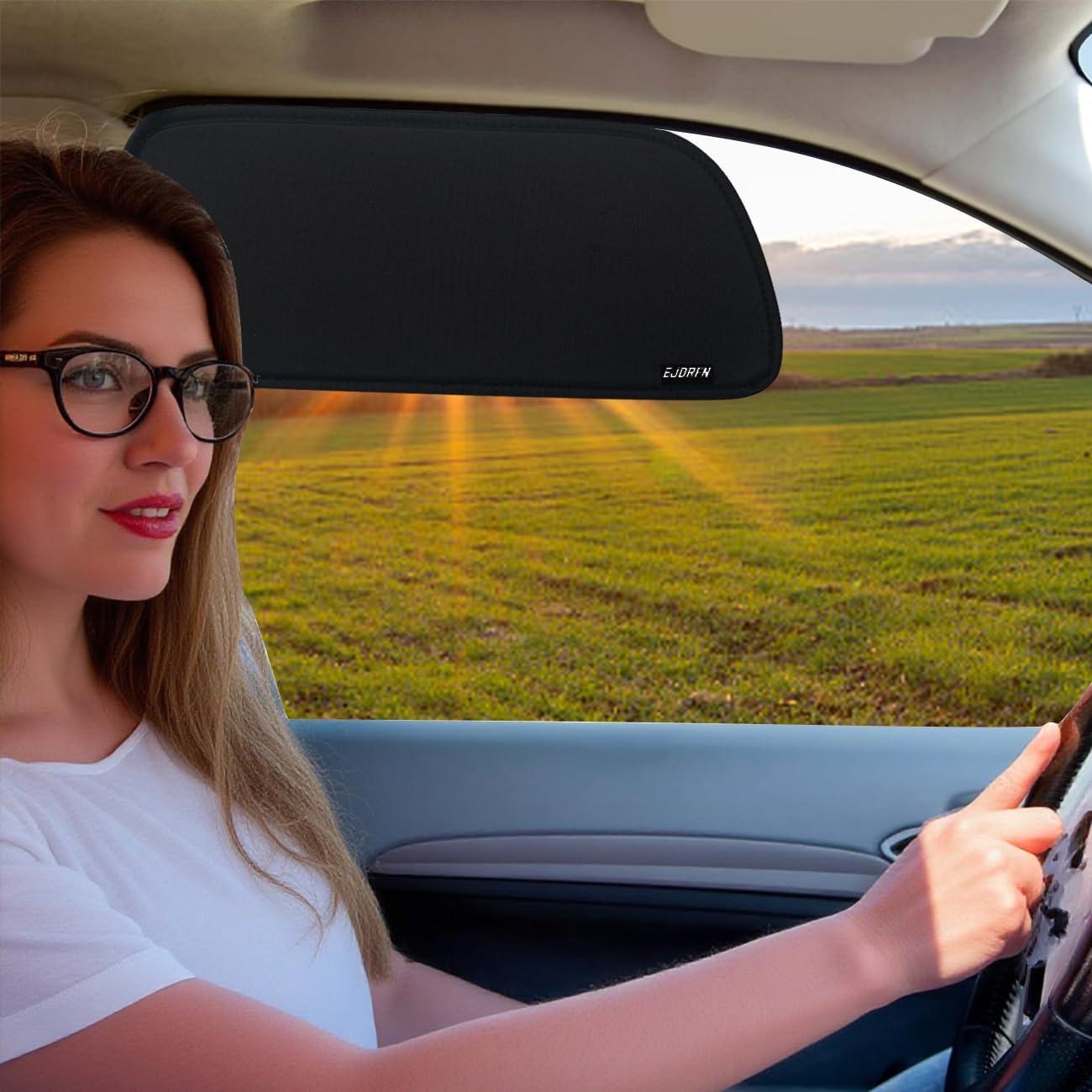 Protector Solar para Ventanas Laterales de Auto EJDRFN 2 Pcs