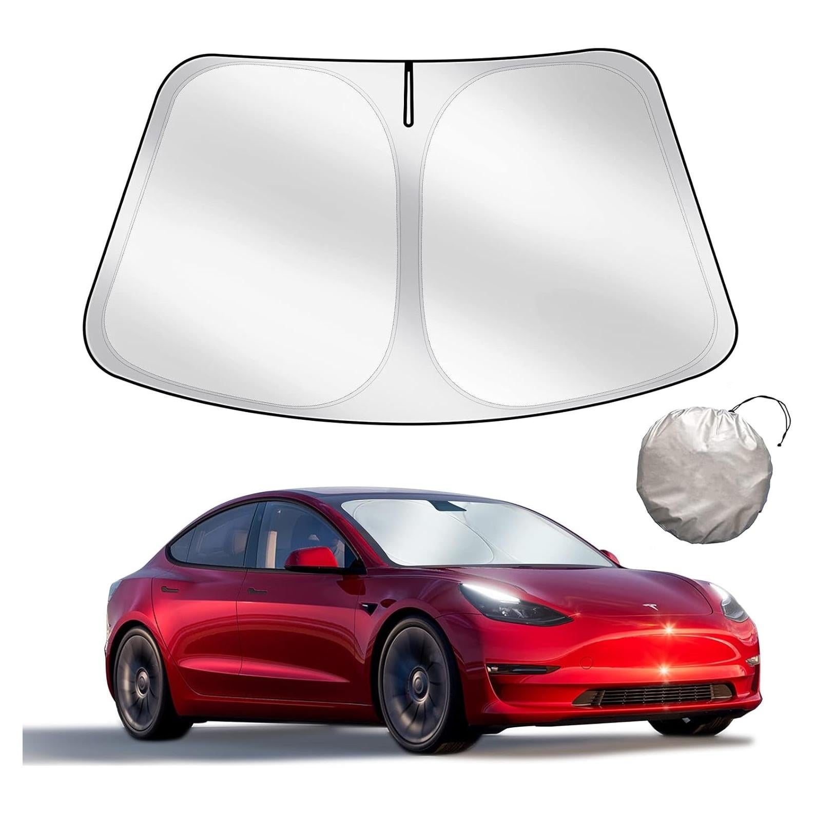 Sombrilla para Parabrisas Tesla Modelo 3/Y Chirano, UV, Plegable