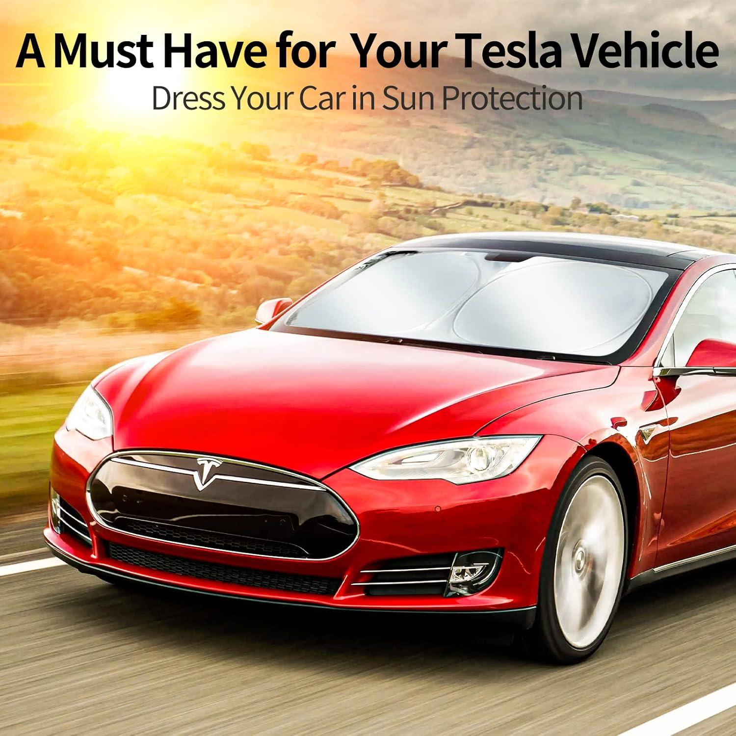 Sombrilla para Parabrisas Tesla Modelo 3/Y Chirano, UV, Plegable