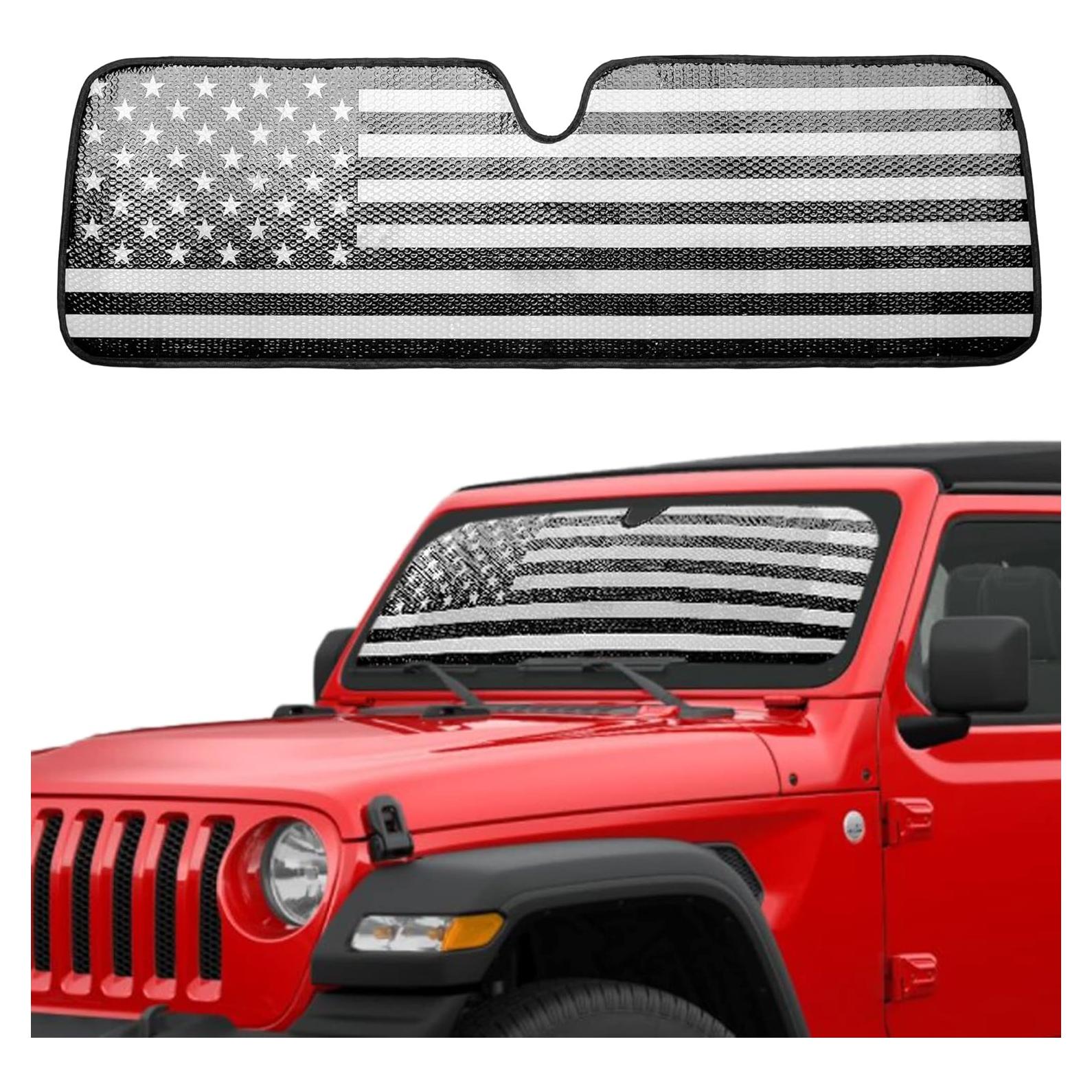 Protector Solar Parabrisas Jeep Wrangler Gladiator LITIVY 42x133cm