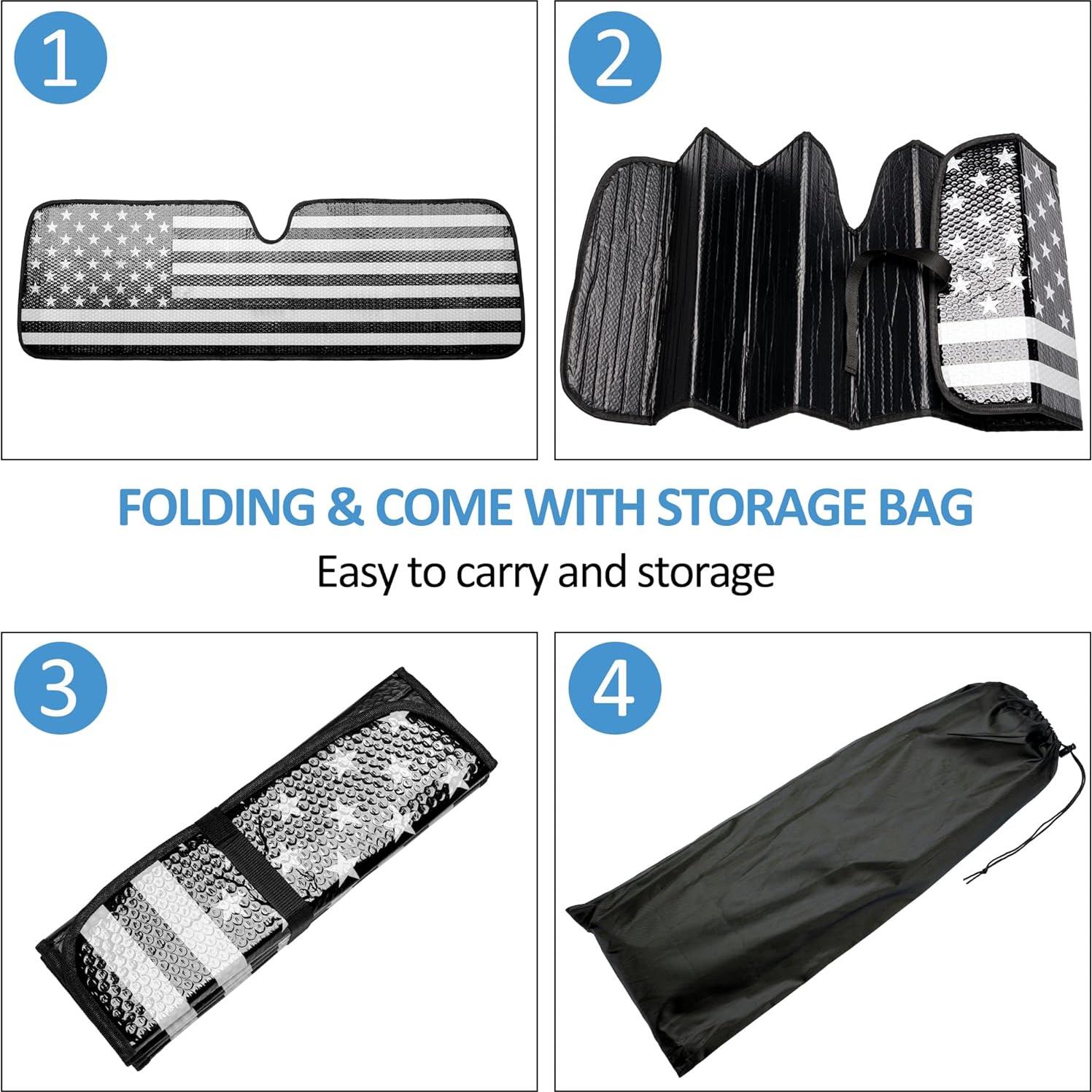 Protector Solar Parabrisas Jeep Wrangler Gladiator LITIVY 42x133cm