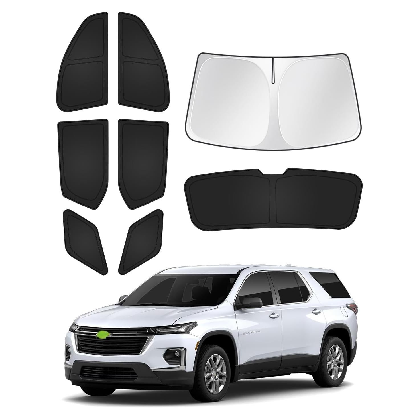 Sombrillas Canvcle para Chevrolet Traverse 2018-2023 - Protección UV