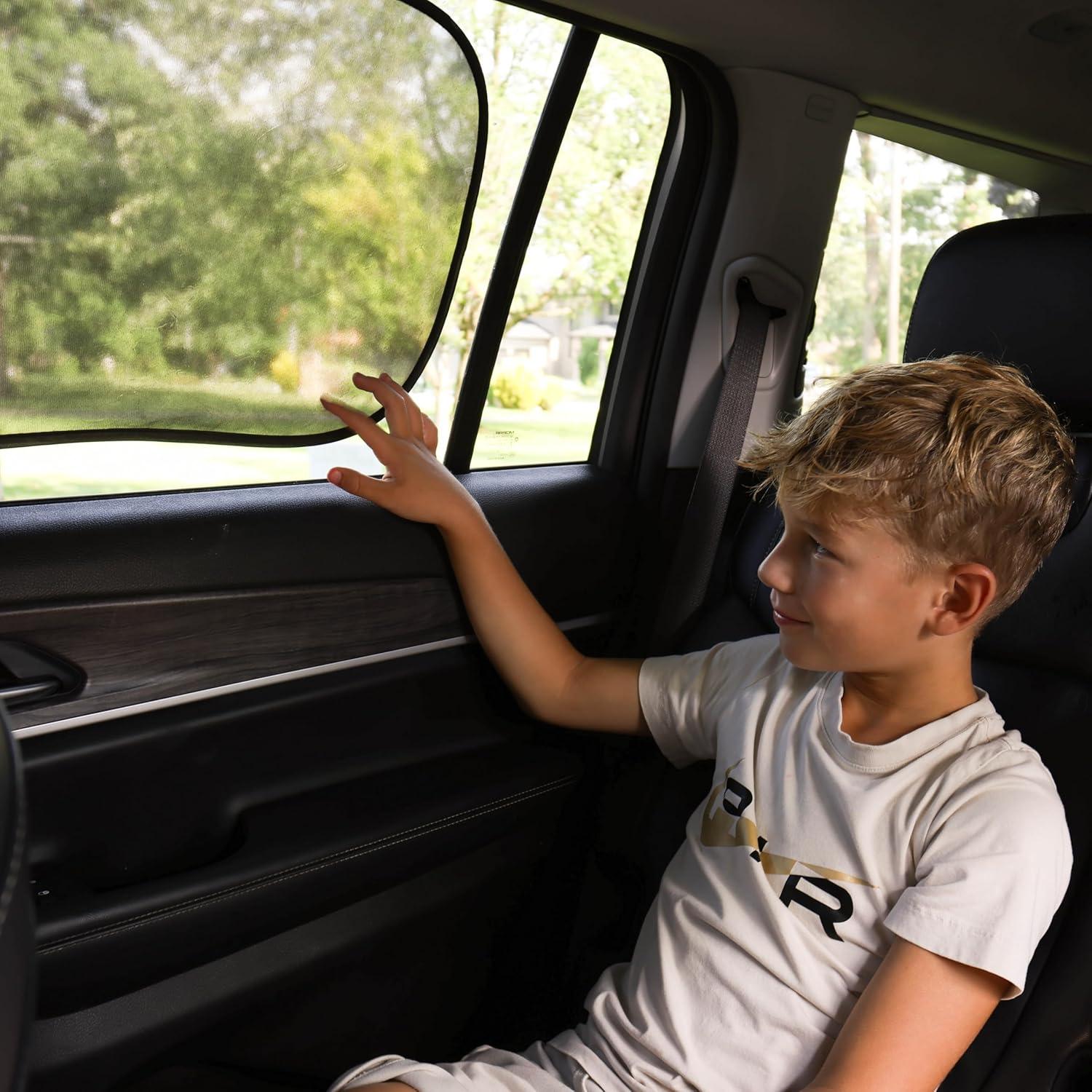 Sombrillas para Ventanas de Auto Diseño Consciente 2 Pzas 53x36cm