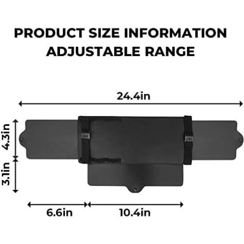 Extensor de Visera Solar JOYTUTUS Ajustable para Auto SUV