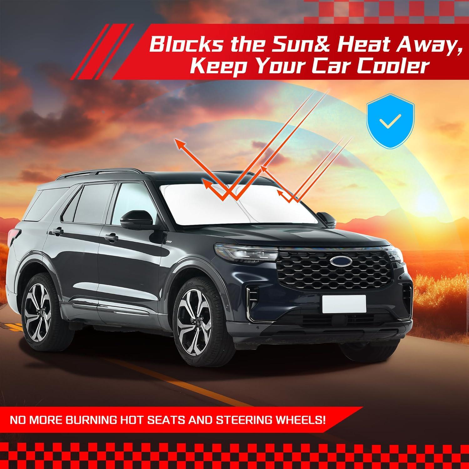 Protector Solar Parabrisas ARISMOTOR para Ford Explorer 2020-2025