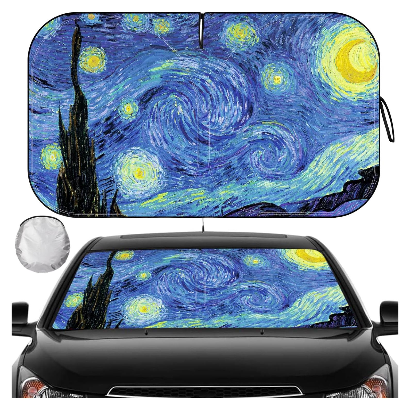 Protector Solar Parabrisas Tavaleu 139.7x81.3cm Cielo Estrellado