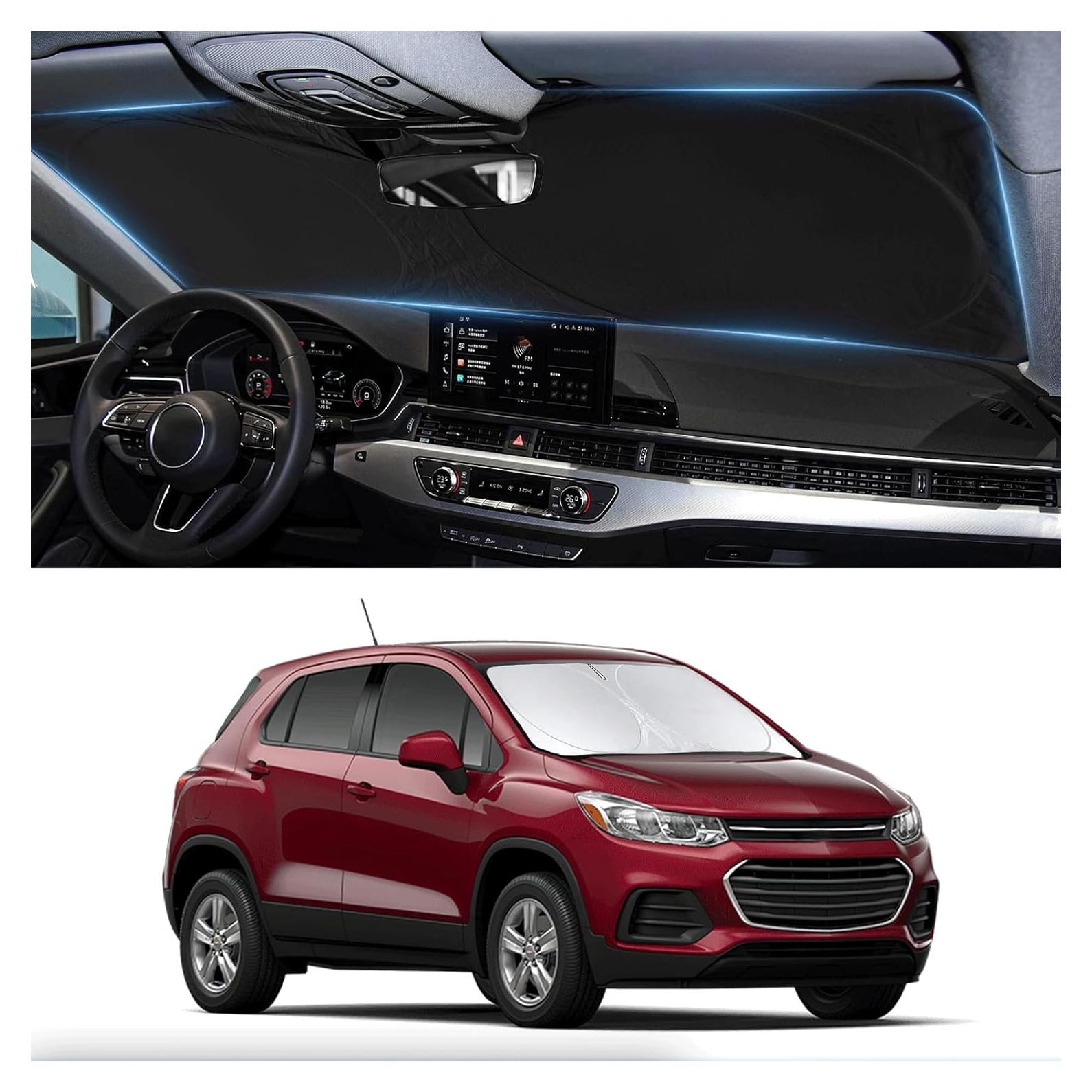 Parasoles Plegables BOODANCARS para Parabrisas Chevy Trax 2013-2025