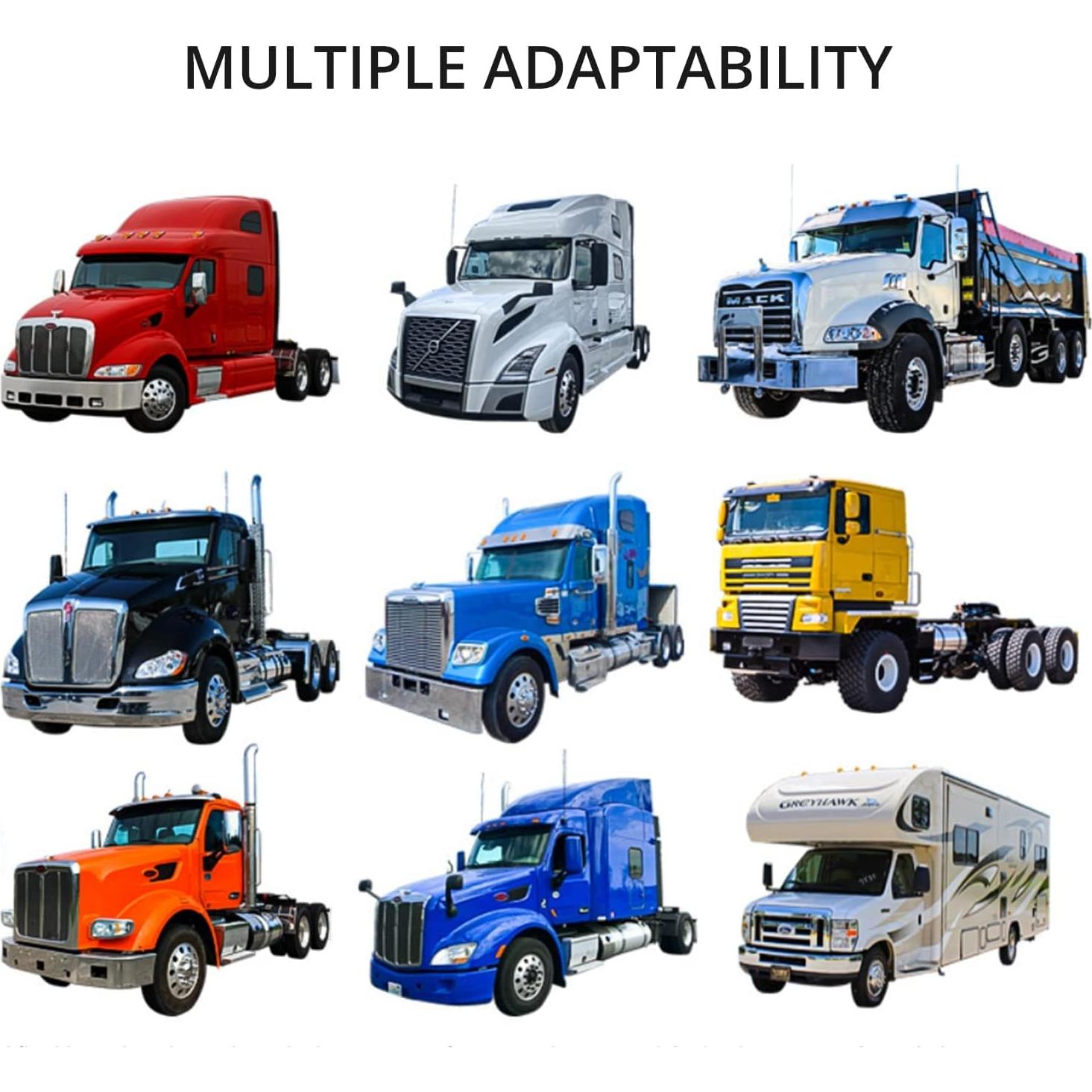 Sombra de Sol GOOSLA para Camiones Semi 300T Ajustable