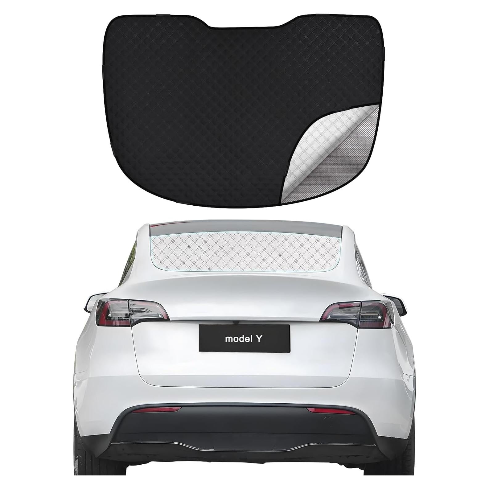Parasol Trasero ZATOOTO para Tesla Model Y 2019-2024 Doble Capa