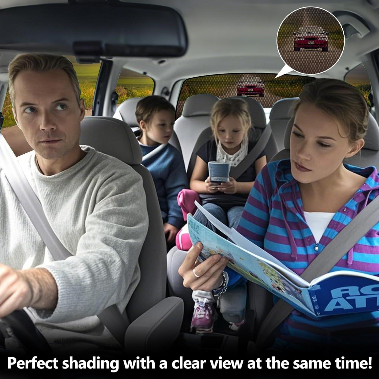 Parasol Trasero ZATOOTO para Tesla Model Y 2019-2024 Doble Capa