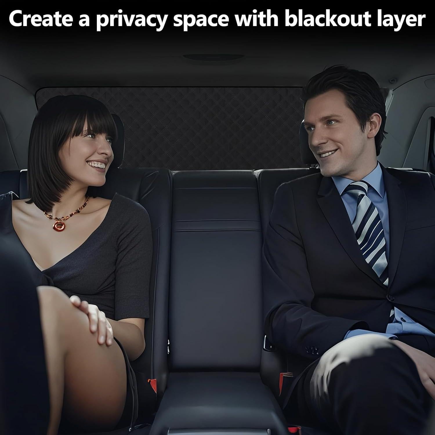 Parasol Trasero ZATOOTO para Tesla Model Y 2019-2024 Doble Capa