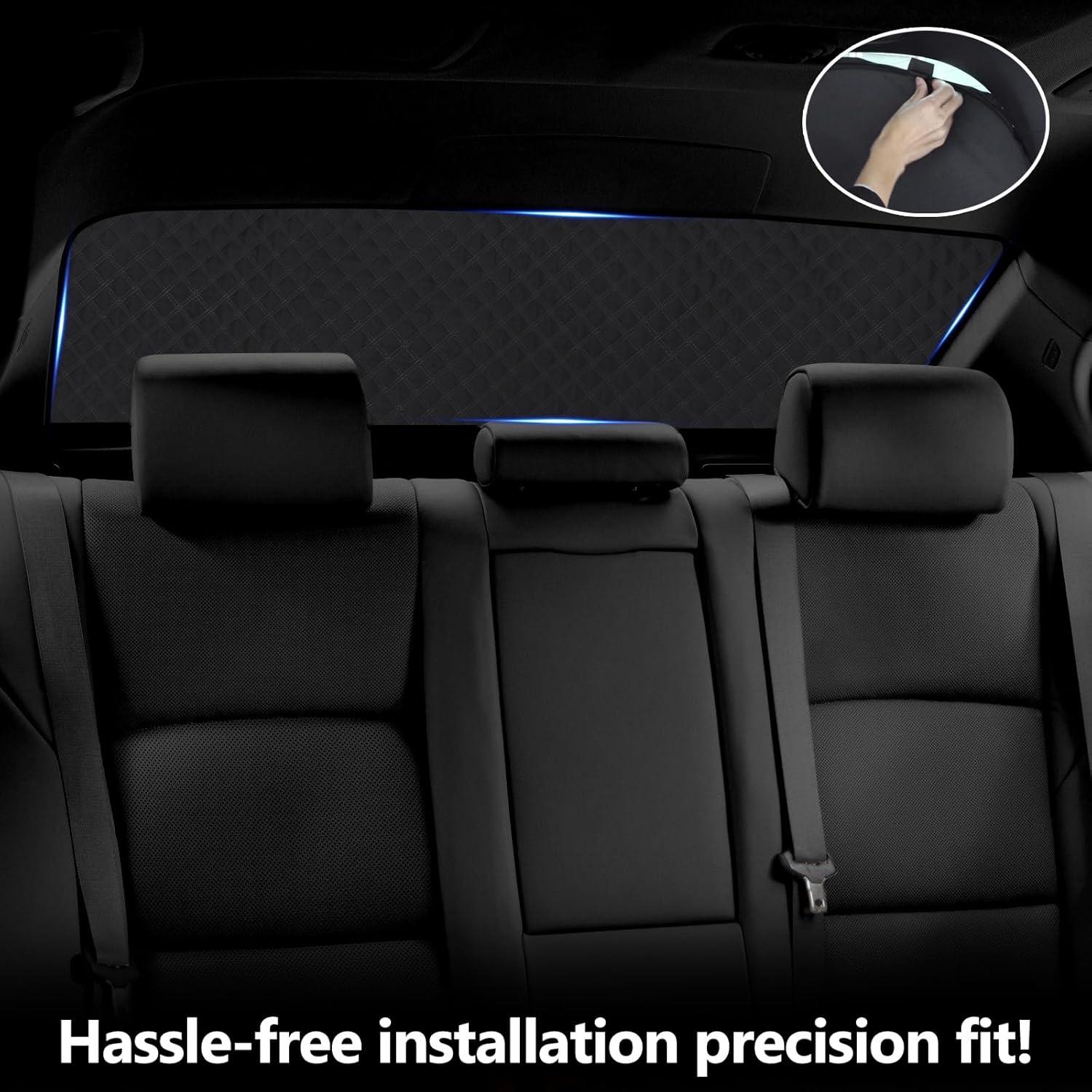 Parasol Trasero ZATOOTO para Tesla Model Y 2019-2024 Doble Capa