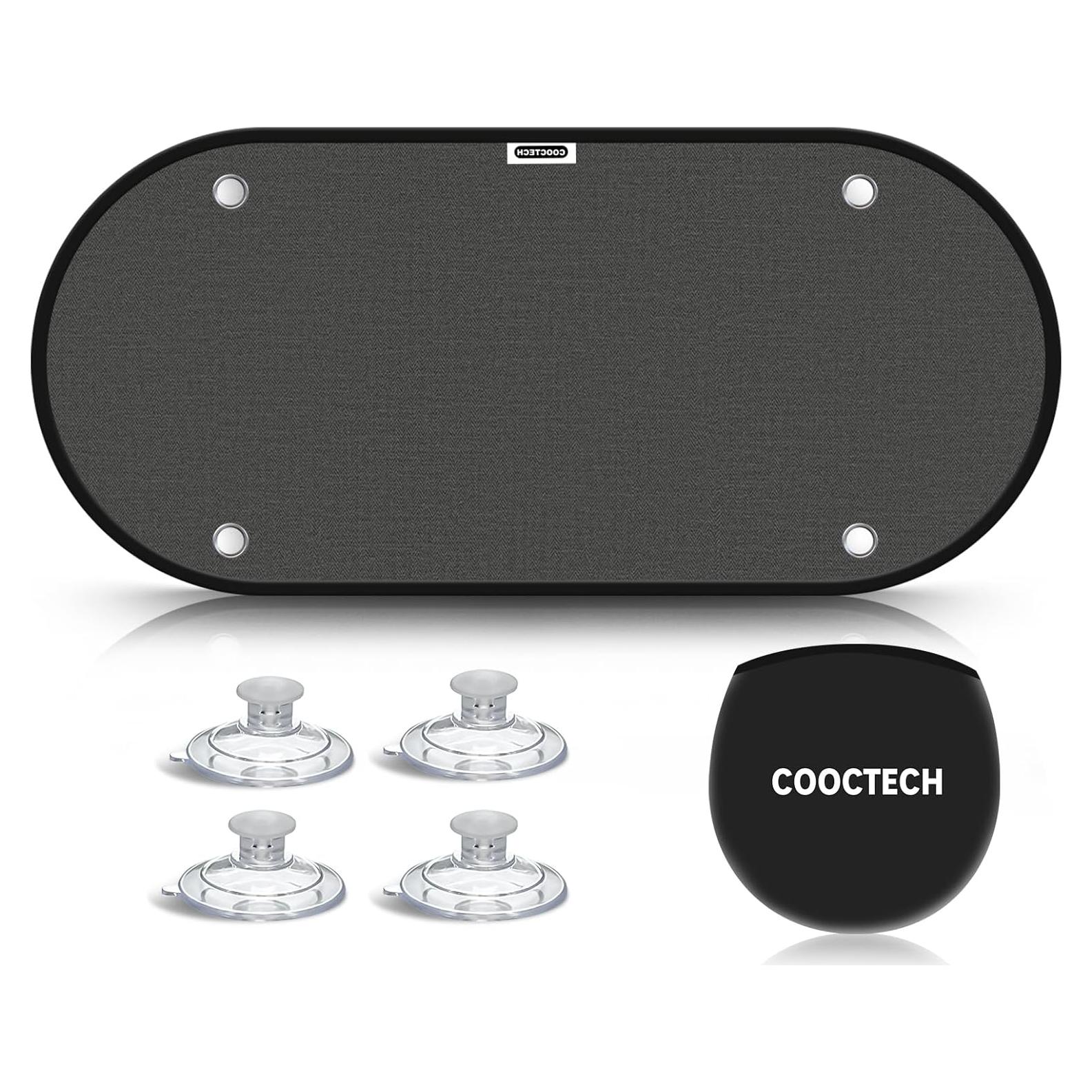 Sombrillas para Ventanas Traseras de Bebé COOCTECH 99x48cm