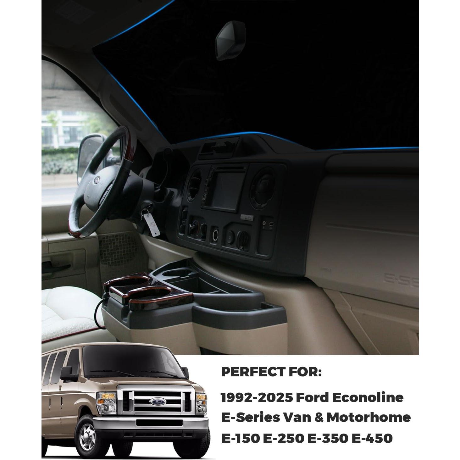 Parasoles GZSH para Ford Econoline E-Series 1992-2025 UV