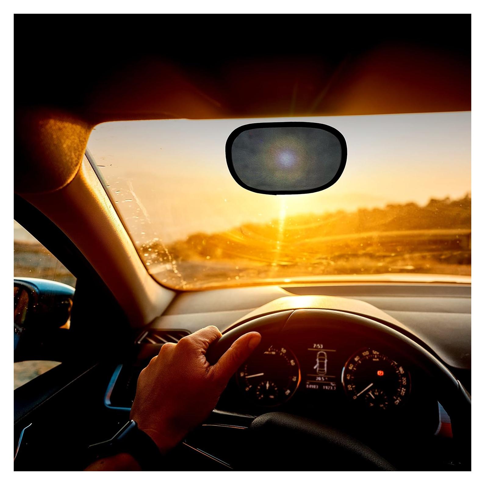 Película Solar Adherente EcoNour para Ventana de Coche 24x17cm