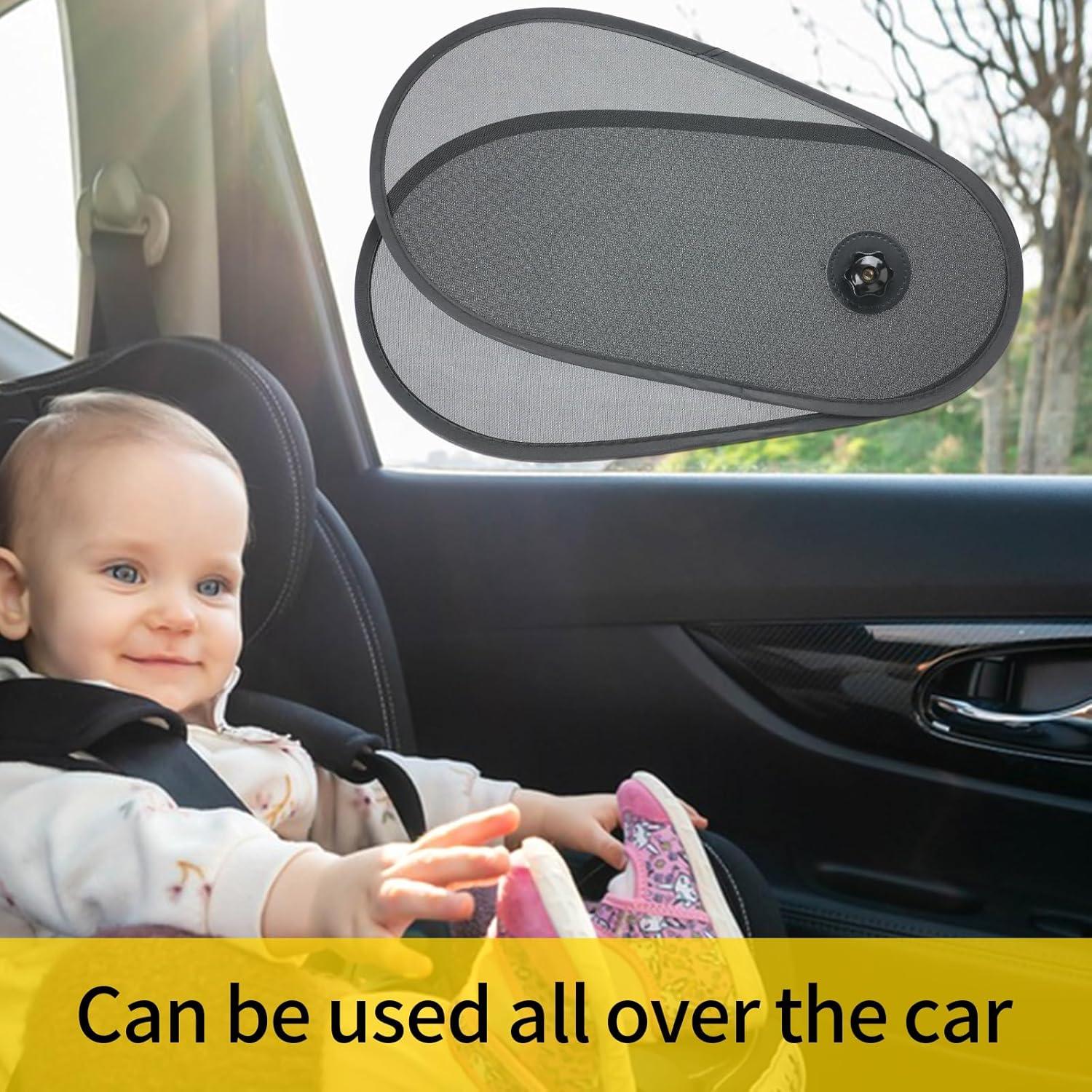 Sombrillas Ajustables para Ventanas Laterales WIILGN RC-2